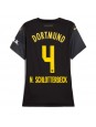 Borussia Dortmund Nico Schlotterbeck #4 Bortedrakt Dame 2024-25 Korte ermer